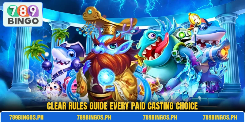 Clear rules guide every paid casting choice