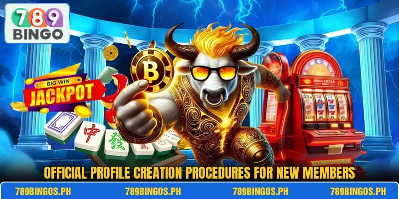 Official profile creation procedures for new members