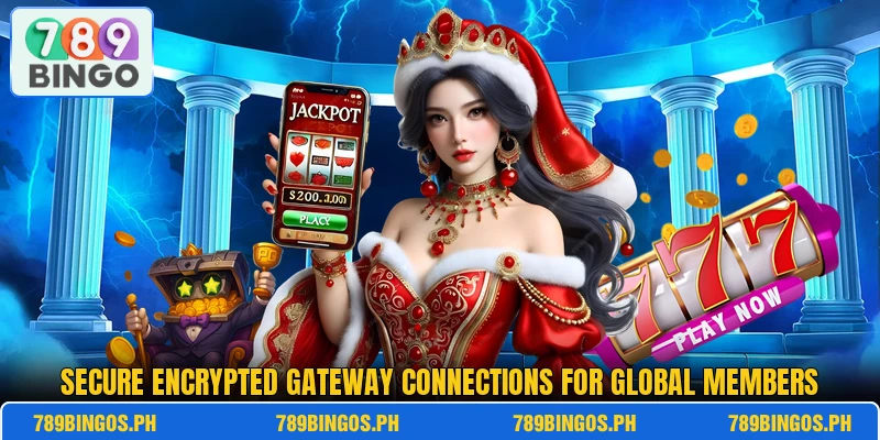 Secure encrypted gateway connections for global members