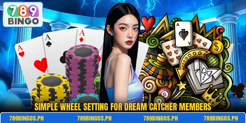 Simple wheel setting for Dream Catcher members Simple wheel setting for Dream Catcher members