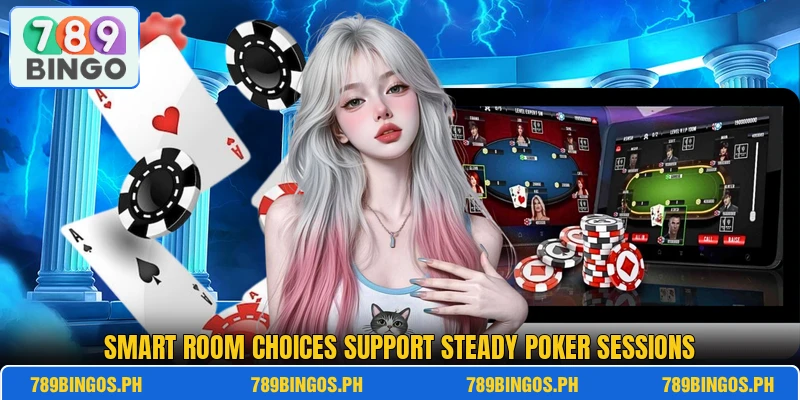 Smart room choices support steady poker sessions Smart room choices support steady poker sessions